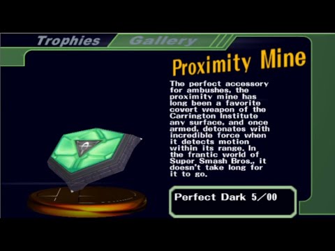 Dairantou Smash Brothers DX - Trophies (NTSC-J Version - English)