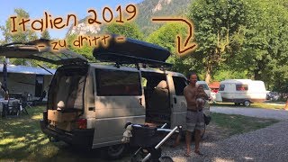 ZU DRITT im VW BUS durch ITALIEN - ITALIEN URLAUB 2019 - DIY CAMPER VAN