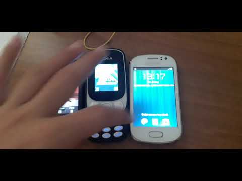 Samsung Corby vs. Nokia 3310 (2017) Clone vs. Samsung Galaxy Fame Speed Race