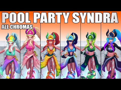 Pool Party Syndra Chroma 2020