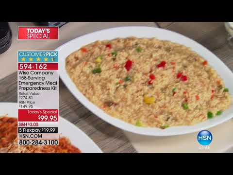 HSN | Preparedness Event featuring Wise Foods 02.02.2018 - 12 AM