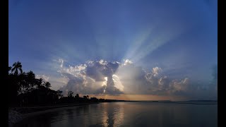 Sunset 27th September 2023 - Spectacular Rays and a Glorious Setting SUN [* * * * * * * *]