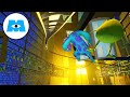 MONSTERS INC Door Vault Inverted Roller Coaster POV