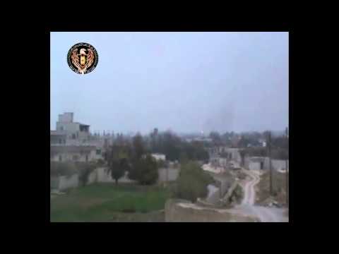 استهداف كتائب ثوار الغوطة الشرقية بقذائف الهاون إدارة المركبات في ريف دمشق ضمن معركة "إدارة المركبات"