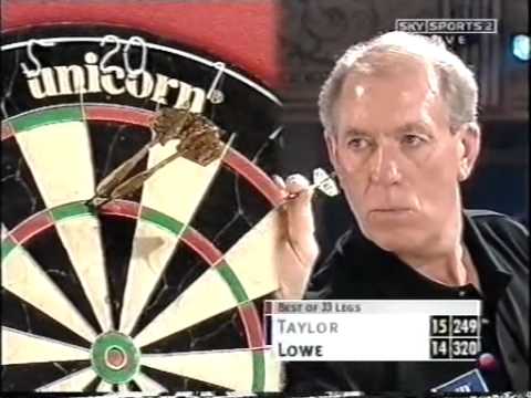 John Lowe vs Phil Taylor - 2002 World Matchplay Semi Finals Part 10