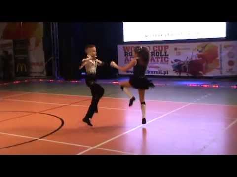 MICHALSKI ANTONIEWICZ, BONDARENKO GOLUBEVA-SemiFinalYouth-WorldCupR'N'RACROBATIC Kraków 12.04.2014