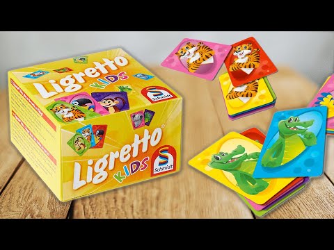 LIGRETTO KIDS - Spielregeln TV (Spielanleitung Deutsch) - SCHMIDT SPIELE JUNIOR