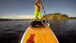 preview picture of video 'GoPro - Jimmy Styks morning paddle'