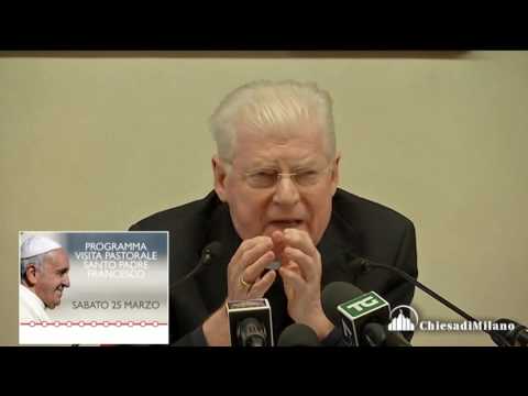 Il 25 marzo Papa Francesco a Milano: il card. Scola presenta la giornata intensa del Papa