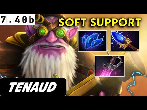 Tenaud Sniper Soft Support - Dota 2 Patch 7.40b Pro Player Full Gameplay