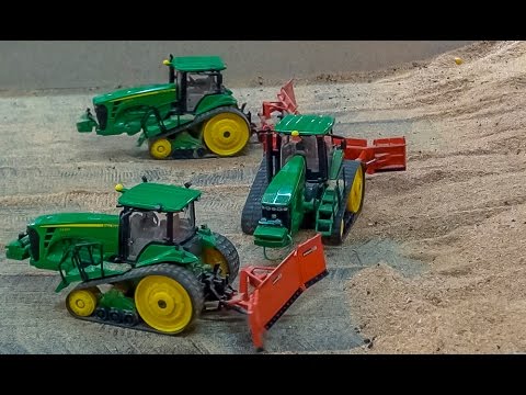 RC tractor ACTION at Hof Mohr! John Deere, Fendt, Claas farming! Siku Control fun!