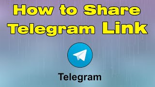 How to share Telegram group link if you are not admin