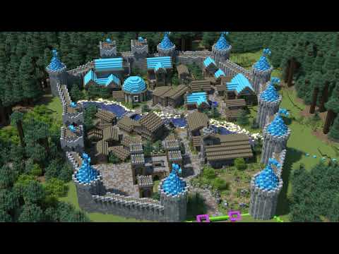 Epic medieval city build in Minecraft! | EP1