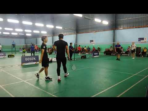 Badminton SF Novae Men's Double Open Tournament- Shahrul Syazwan / Zaid Zainal Vs Jinn Hwa / Marcell