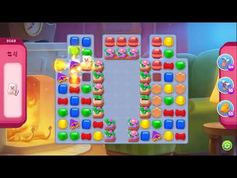 Homescapes Level 9568 - NO BOOSTERS 🏠 | SKILLGAMING ✔️