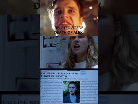 FINAL DESTINATION ALEX DEATH DELETED SCENE