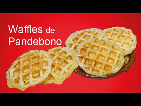 Waffles de Pandebono│Club de Reposteria