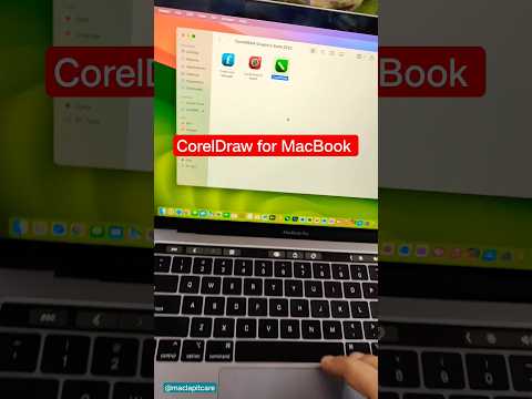 Install CorelDraw in Mac - Corel Draw for MacBook MacOS #coreldraw #mac #macsoftware