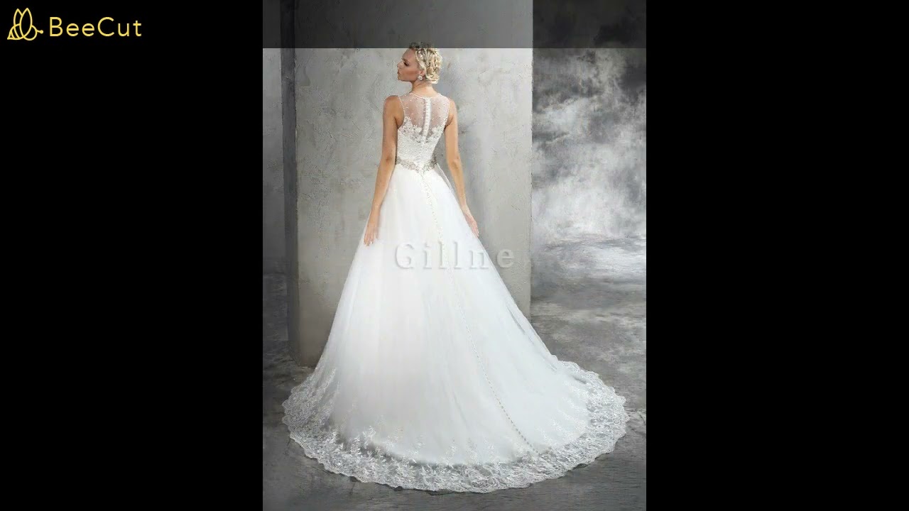 Watch Now Abito da Sposa in Tulle Sirena Abito da Sposa in Tulle Sirena
