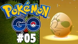 Pokemon GO Part 5 - EGG HATCHING, EVOLVING, CATCHING! Gameplay Walkthrough
