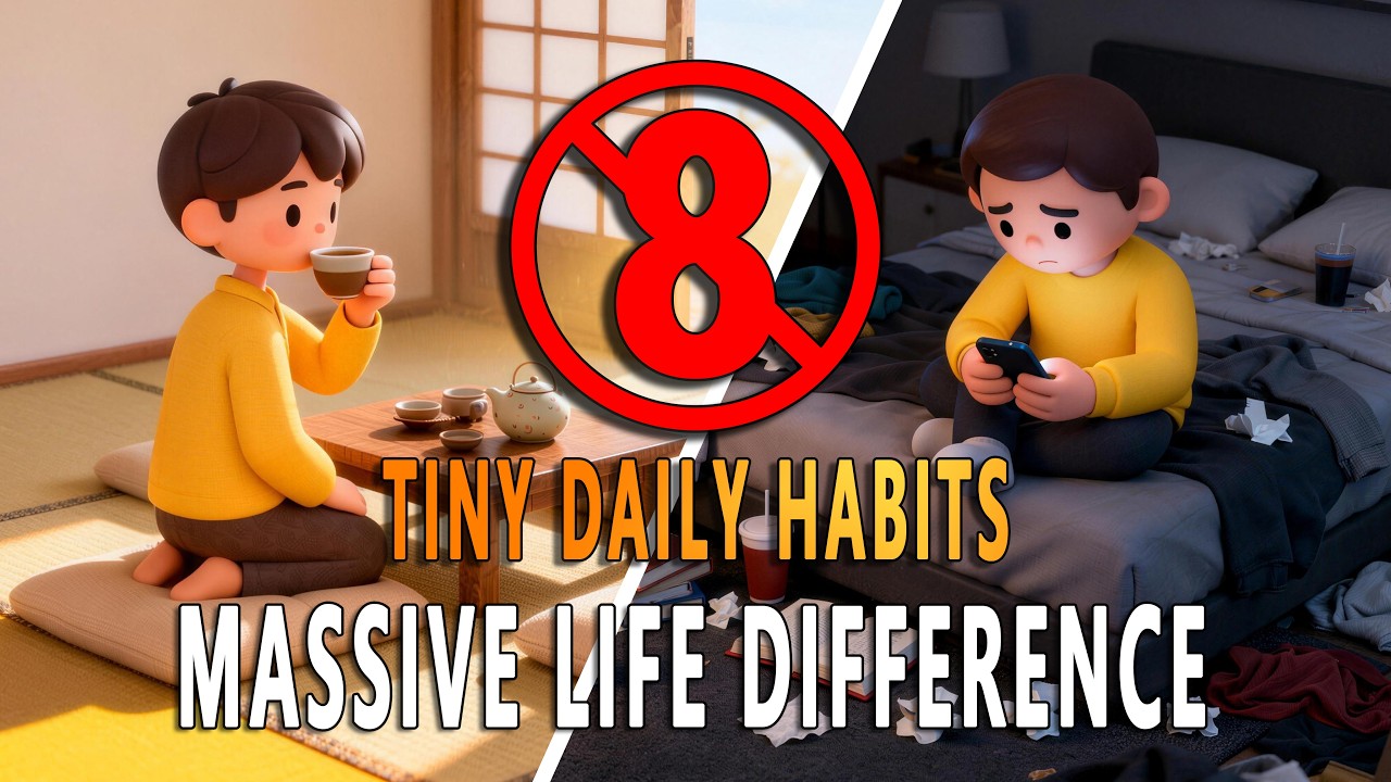 8 Tiny Japanese Habits That Create Massive Differences in Your Life (Kaizen, Ikigai & More)