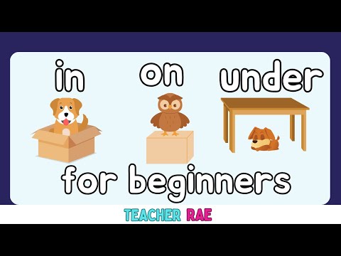 In On Under || kindergarten || Grade 1