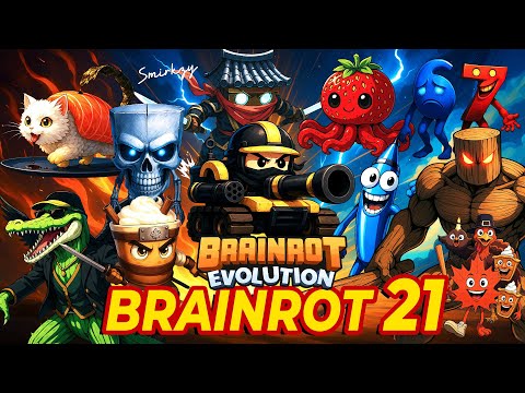 Smirkzy - Brainrot Anime Opening Song Pt. 21 (Official MV) ft. ALL NEW Brainrot Evolution Characters