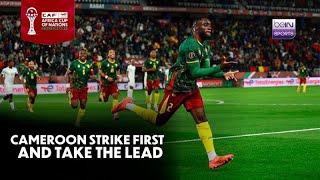 South Africa vs Cameroon: Junior Tchamedeu puts Cameroon ahead before halftime against South Africa
