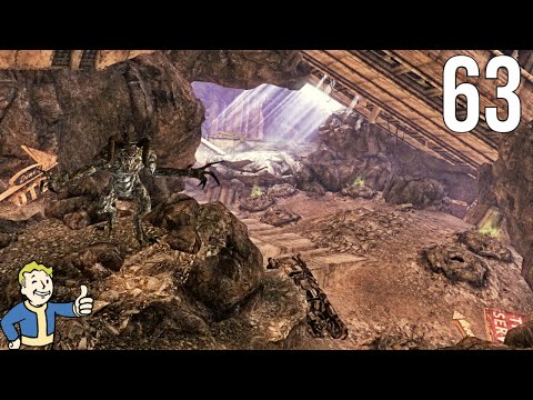 Cave of the Abaddon | Rawr the Deathclaw | Lonesome Road | Fallout New Vegas Part 63 - No Commentary
