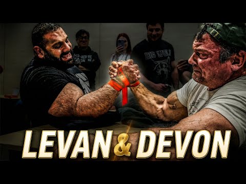 East vs West Armwrestling and Devon Larratt