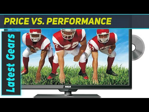 Vibrant 24" HD LED TV/DVD Combo | Best TV with Built-in DVD Player!