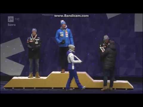 Iivo maailmanmestari 2017 Palkintojenjako