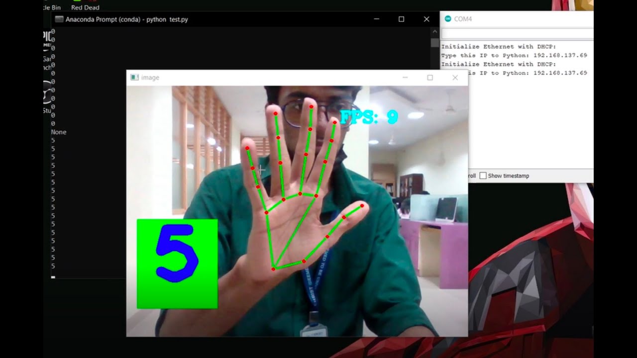 [AIoT] Game Control using Hand Gesture Recognition