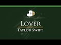 Taylor Swift - Lover - LOWER Key (Piano Karaoke / Sing Along)