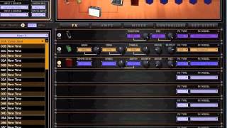 Creating a Stevie Ray Vaughn tone on the Line 6 POD HD500 (en Espanol)