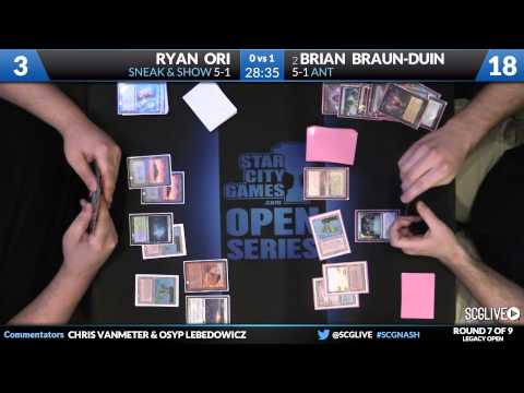 SCGNASH - Legacy - Round 7 - Brian Braun Duin vs Ryan Ori