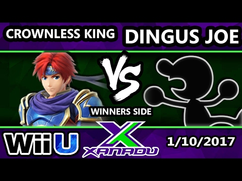 S@X 184 - Crownless King (Roy) Vs. Dingus Joe (G&W) - SSB4 Tournament - Smash for Wii U - Smash 4