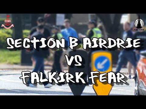 Section B Airdrie v Falkirk Fear - Falkirk 0 - Airdrieonians 1 - 13th May 2023