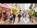 Saturday Afternoon Walk on Seongsu-dong Street in Seoul | Korea Autumn Travel 4K HDR