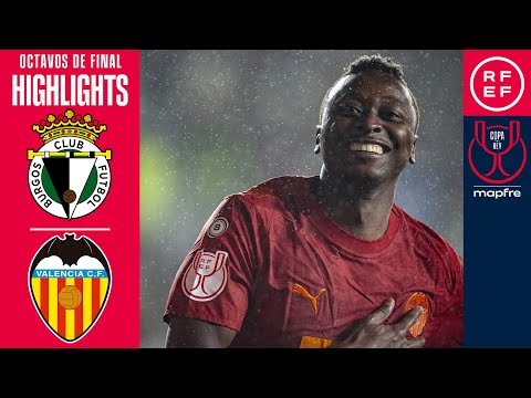 Resumen #CopaDelReyMapfre | Burgos CF 0-2 Valencia CF | Octavos de final | Temp. 2025/26
