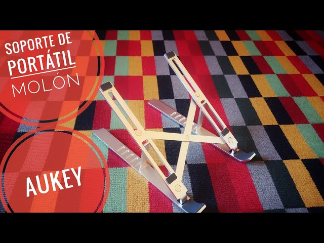 Vídeo relacionado con WUSJCOF Soporte para Portátil con 10 Niveles Ajustables, Soporte Antideslizante para Laptop de Plástico y Silicón, Protección Robusta y Amplia Compatibilidad