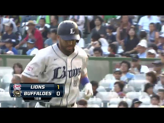 【1回表】ライオンズ・メヒア レフトへの犠牲フライで先制!! 2014/7/29 Bs-L