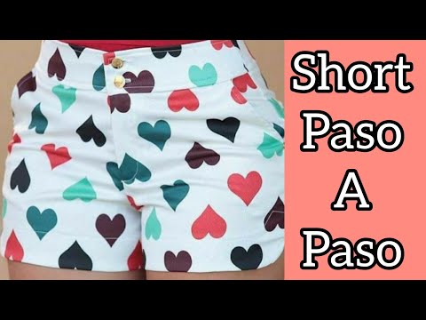 CUTTING AND SEWING SHORTS 🧡#15