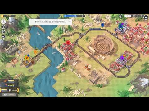 Passenger Flow DLC - Level 1: The Colusseum (5 Stars) Train Valley 2