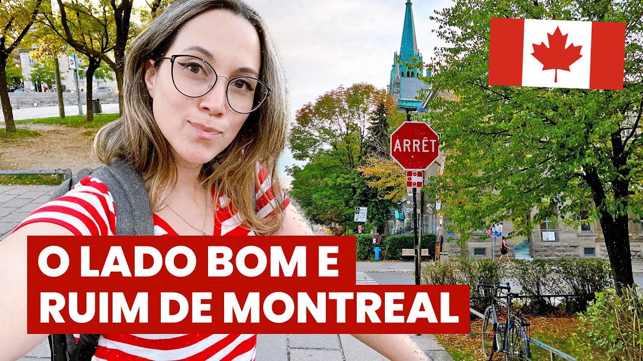 1 MÊS em MONTREAL: impressões sobre a cidade! 👀O lado BOM e o RUIM + passeio pela região central