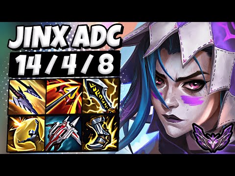 Jinx vs Ashe [ ADC ] Lol Korea Master Patch 25.5 ✅