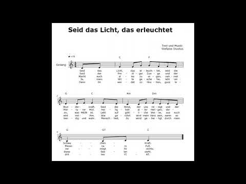 Seid das Licht, das erleuchtet - Geistliche Lieder