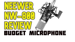 Video thumbnail for Neewer NW-800 Microphone Review | Super Budget Condenser Mic by Clive Illenden