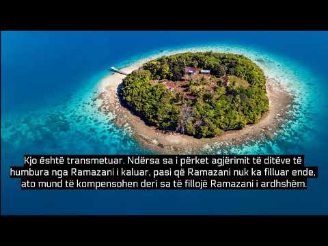 Kompensimi i ditëve të Ramazanit pas gjysmës së muajit Sha’ban