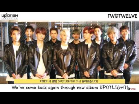 [ENGSUB] 160418 (NAVERMUSIC) Greeting & Sign That UP10TION Sends through NAVERMUSIC
